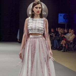 vestido de novia crochet MODA MUJER MERCEDES OLIVER